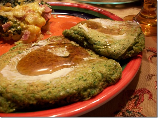 green pancakes and quiche with em 019